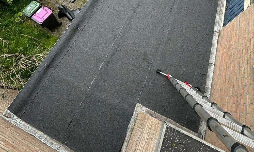 Plat dak geplaatst door dakdekker in Dongen Plat dak geplaatst door dakdekker in Dongen