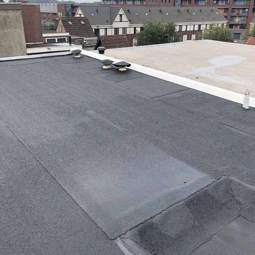 Een nieuw bitumen dak in Dongen Een nieuw bitumen dak in Dongen